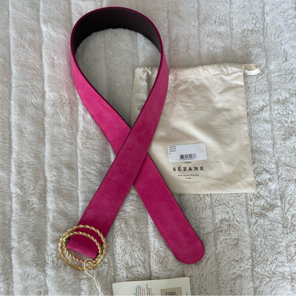 🌿|NWT| Sézane Penelope Belt- 80cm - Picture 11 of 14